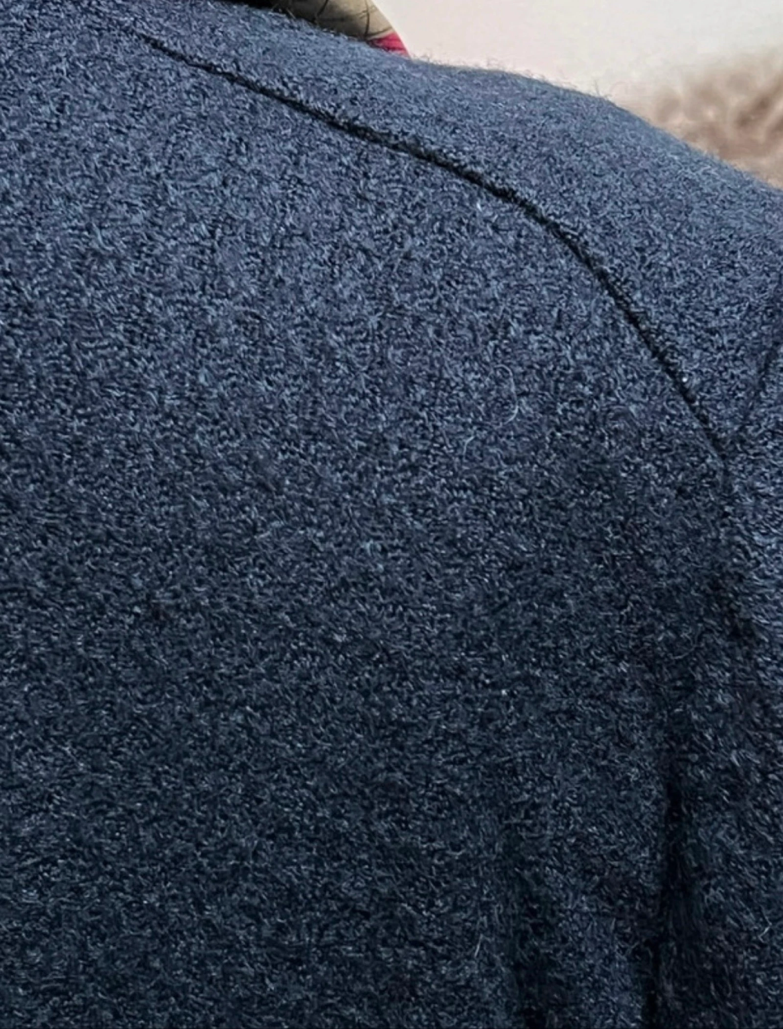 Vintage wool jacket with belt – photo 7
